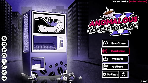 Anomlaous coffee machine 