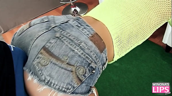 Play MP4 - Most AMAZING body brunette TEEN in Tight Denim Shorts and Cameltoe Perfection