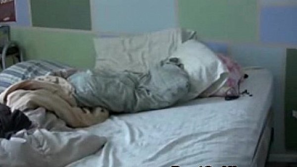 Horny girl masturbation in front of cam