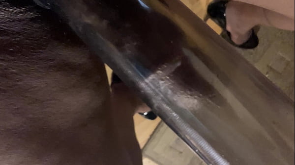 nitra with her new toy