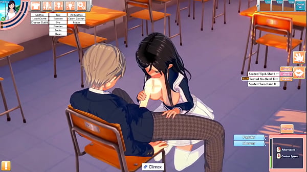 Teen gets facial and sex on desk 