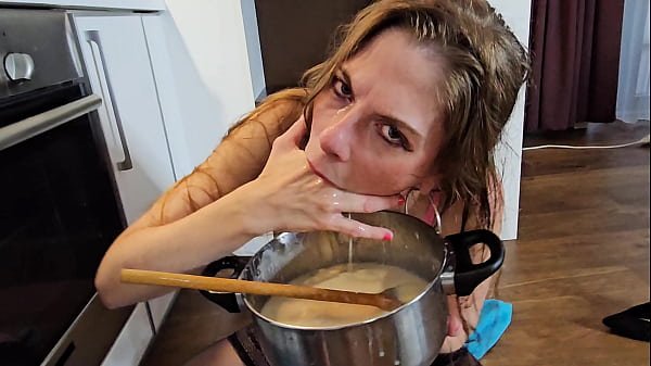 Food Porn Alice Maze Make Pancakes With Her V*mit! She Eats It After A Rough Anal Fuck... Totally Fucked-up!! thumbnail