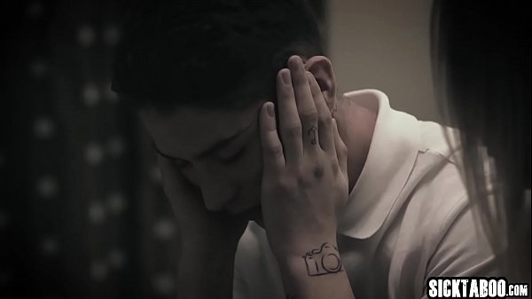 Perverted sexy blonde_stepsis sucks a_stepbrothers cock