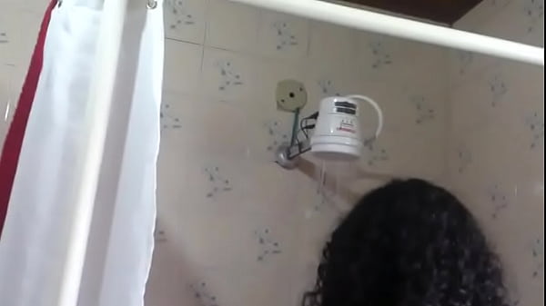 After having sex with a friend jade takes a shower for her husband to see