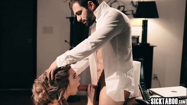 Sexy babewith perfect ass Tiffany Watsoncleanedguys pants and_his big_hard penis