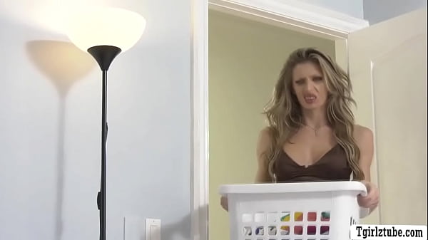 Shemale stepmom Jade Venus caught her stepson jerking off on her pictures.Instead of getting mad,she lets him suck her shecock 