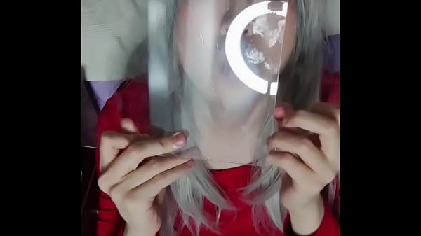 Play MP4 - Lola CD Cums On Acrylic While Deepthroating Toy 4 - S007