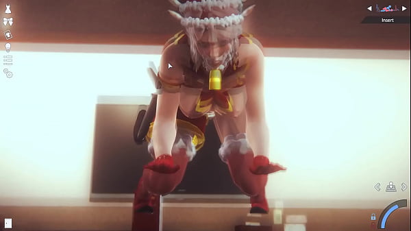 At the christmas night ciri get fucked hard 