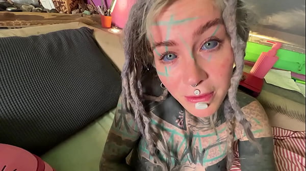 Tattoo model Anuskatzz gets fucked and creampied with a big load of cum fucking rough sex amateur 