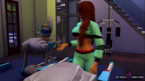 Play MP4 - Fitness Girl Has Sex With her Gym Trainer - Sexual Hot Animations