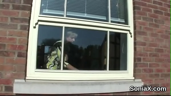 Unfaithful english milf lady sonia flaunts_her massive jugs