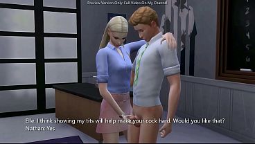 Hot teacher teaches her shy amateur student all about sex sims 4 3d animation