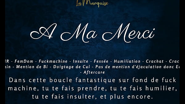 A Ma Merci - French Dirty Talk Joi Femdom Audio Asmr thumbnail