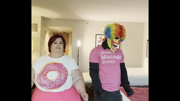 Clown bbw got moves