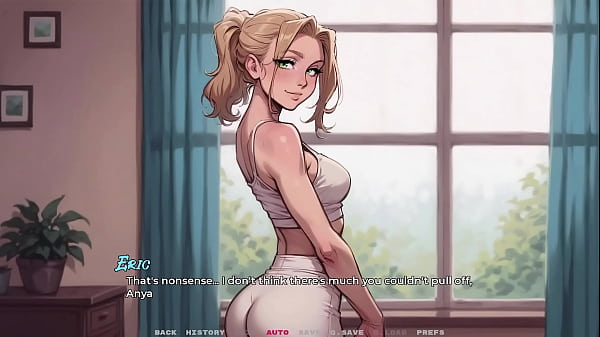 My new girlfriend #03 red head step sis shows her new swimsuit you can see her big ass and big tits taboo hentai game 