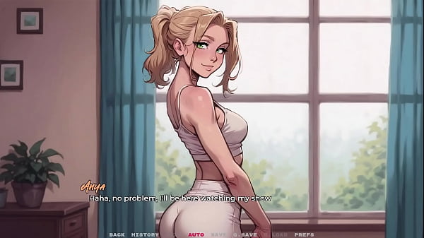 My new girlfriend #03 red head step sis shows her new swimsuit you can see her big ass and big tits taboo hentai game 