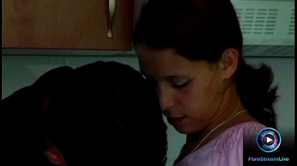 Bustyhousewife giving a sensual blowjob to her husband