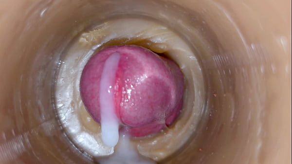 Hugeejaculatory dose of sperm in Pussy Toy_ASMR