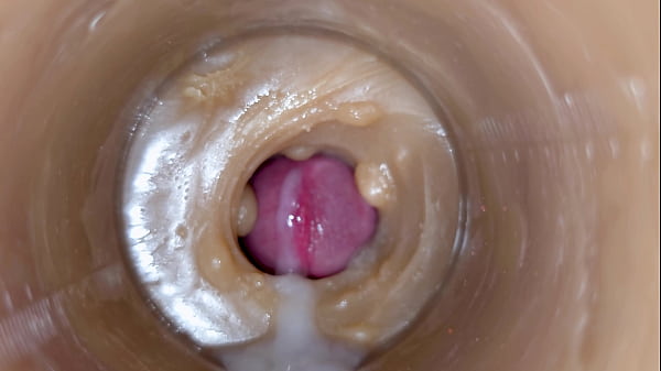 Play MP4 - Huge ejaculatory dose of sperm in Pussy Toy ASMR