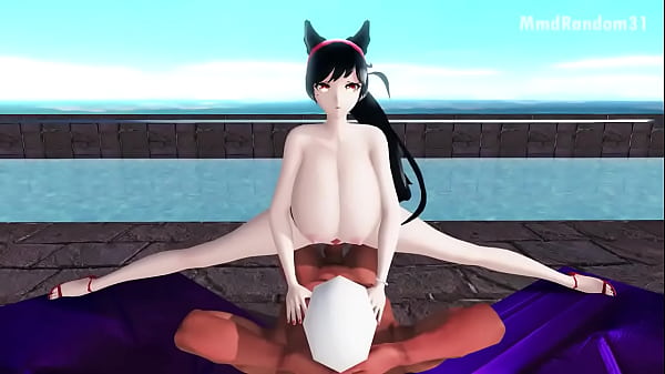 Mmd Atago Kimagure Mercy sex dance