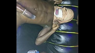 Ebony stepmom handled Riding like a pro