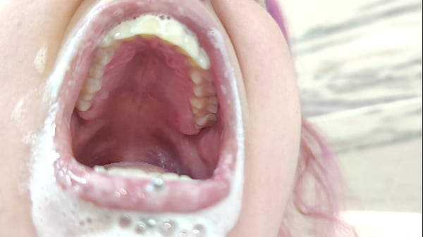 4k Dental Hygienist Routine Mouth Fetish Closeups Naked Rebeca Addams thumbnail