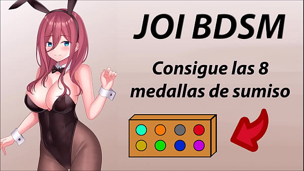 JOI Consigue las 8 medallas BDSM