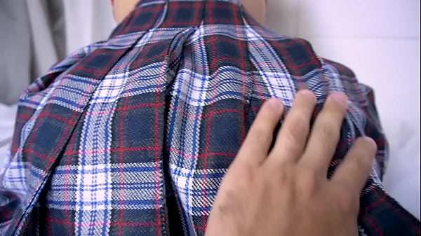 Student girl eats a big cock for the first time 