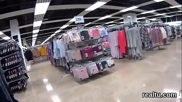Exceptional czechteenie_gets seduced in_the shopping centre and_drilled_in pov