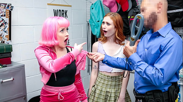 Pervert Mall Cop Has Different Plans for The Shoplifting Teens Lifterx