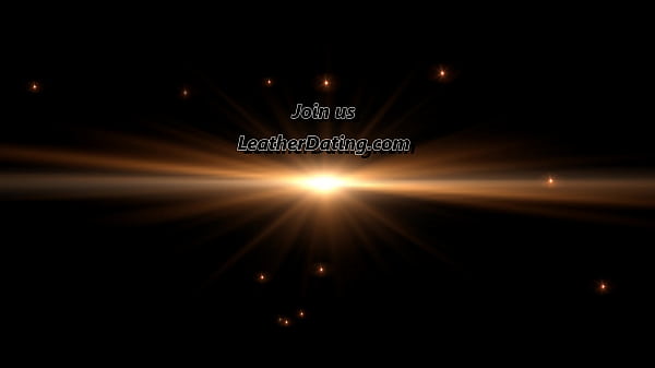 A 360&deg; vr video of sexy lauren posing in a black leather skirt and black leather