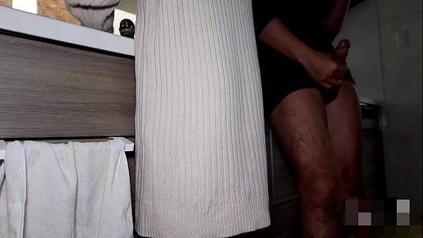 キッチン生中出し。