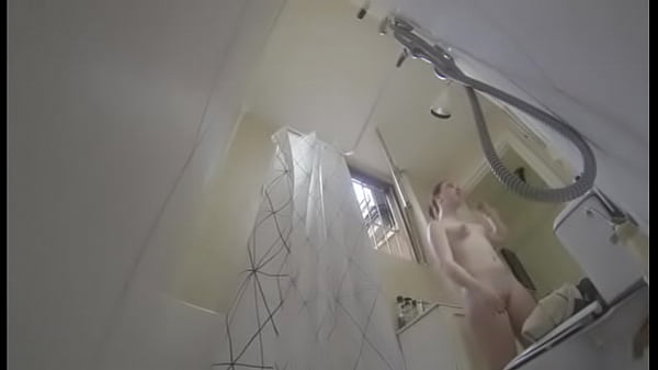 19 years old_teen CAUGHT soaping her_tight pussy in the shower