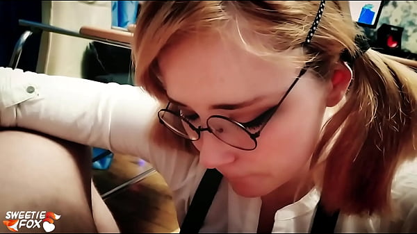 Honey Teenager Deep Sucking Big Cock - Cum in Mouth