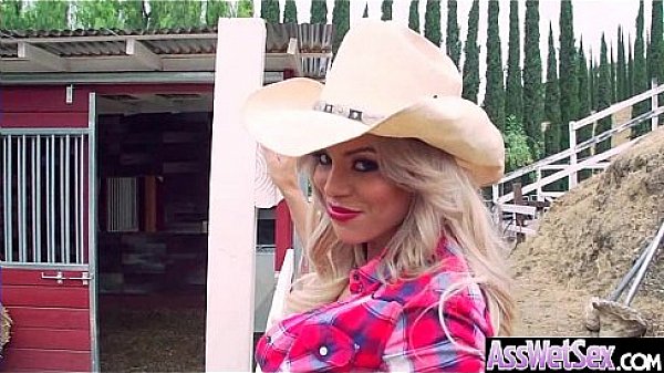 (Luna Star) Huge Butt Oiled Girl Enjoy Anal Hardcore Intercorse clip-27 