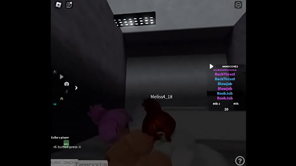 Follo a mi amiga en Roblox siendo una Futanari 
