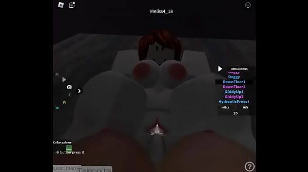 Follando a minovia en Roblox
