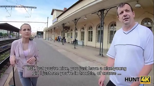 HUNT4K. Hunter helps lovers to get out of the city after dirty service 