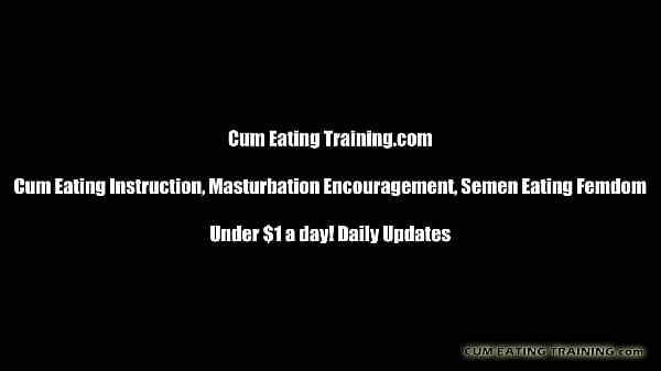Nonton Cei Cum Eating Instructions And Femdom Vids thumbnail