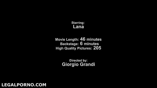 Lana Lewis  first time in Porn. Intense DP, first DAP, assfucking ball deep and gapes. 3 Swallows. Pussy only for DP GIO137 