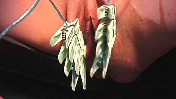 Sexy brunette chick katie gets tied 