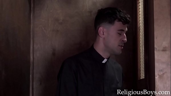 Gay Priest Gets Hard At A Confession 