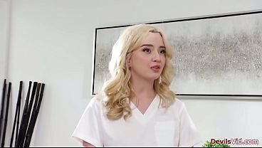 Aria Sloane takes her bf to a nuru massage with her lesbian ex girlfriend Lexi Lore as masseuse.The blonde babe oiled them up then rides his big cock 