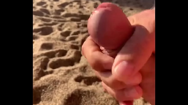 Masturberen op het naaktstrand