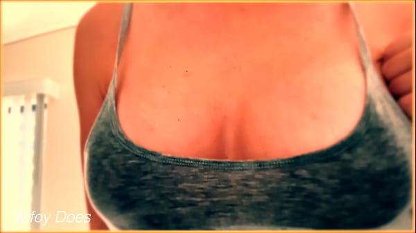Wife braless wet shirt withbig tits