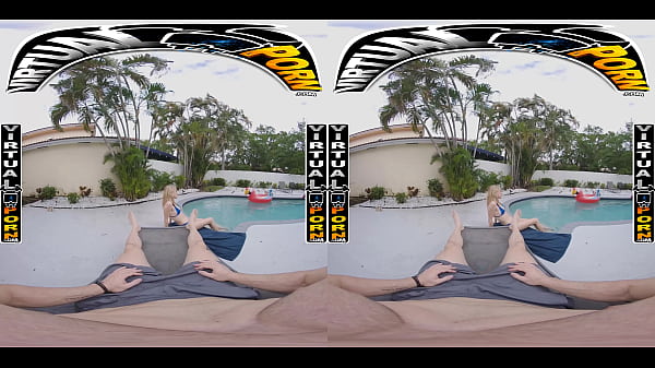 Nonton Virtual Porn - Beautiful Anya Olsen And Danny Enjoy A Nice Pool Day Until They Get Horny And Start Fucking thumbnail
