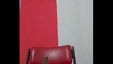 Femboy sissy riding traning 