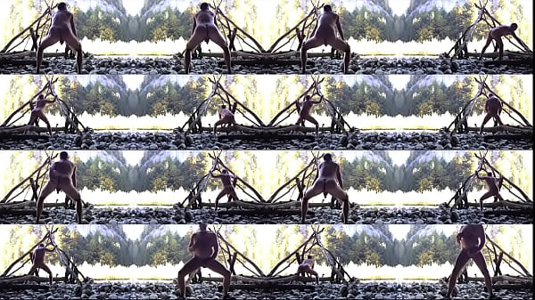 Play MP4 - anal plug outdoor