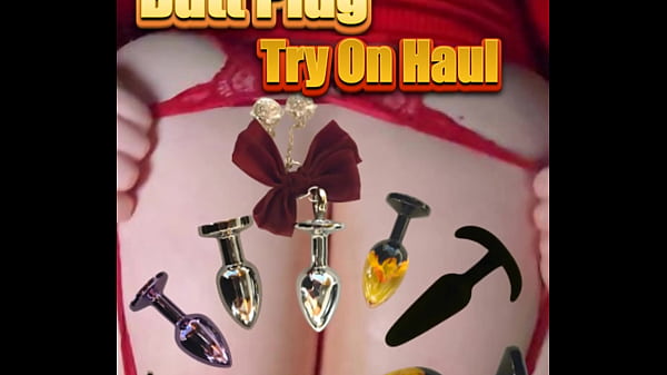 Nonton Butt Plug Try-on Haul: Including My Largest Ever Striptease Cum Show (4k Portrait) thumbnail