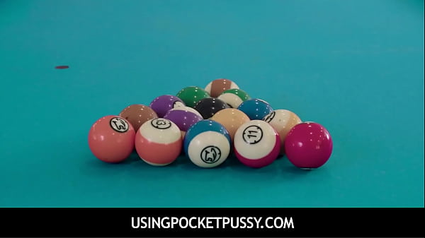 UsingPocketPussy Teen FreeUsed OnA Pool_Table Freya Von_Doom